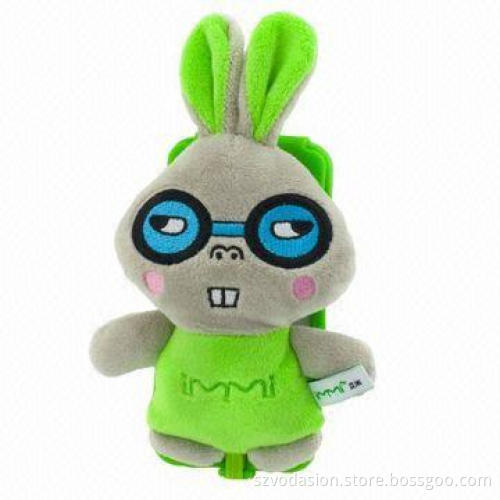 High quality soft plush case for iPhone 5 with silicon cover